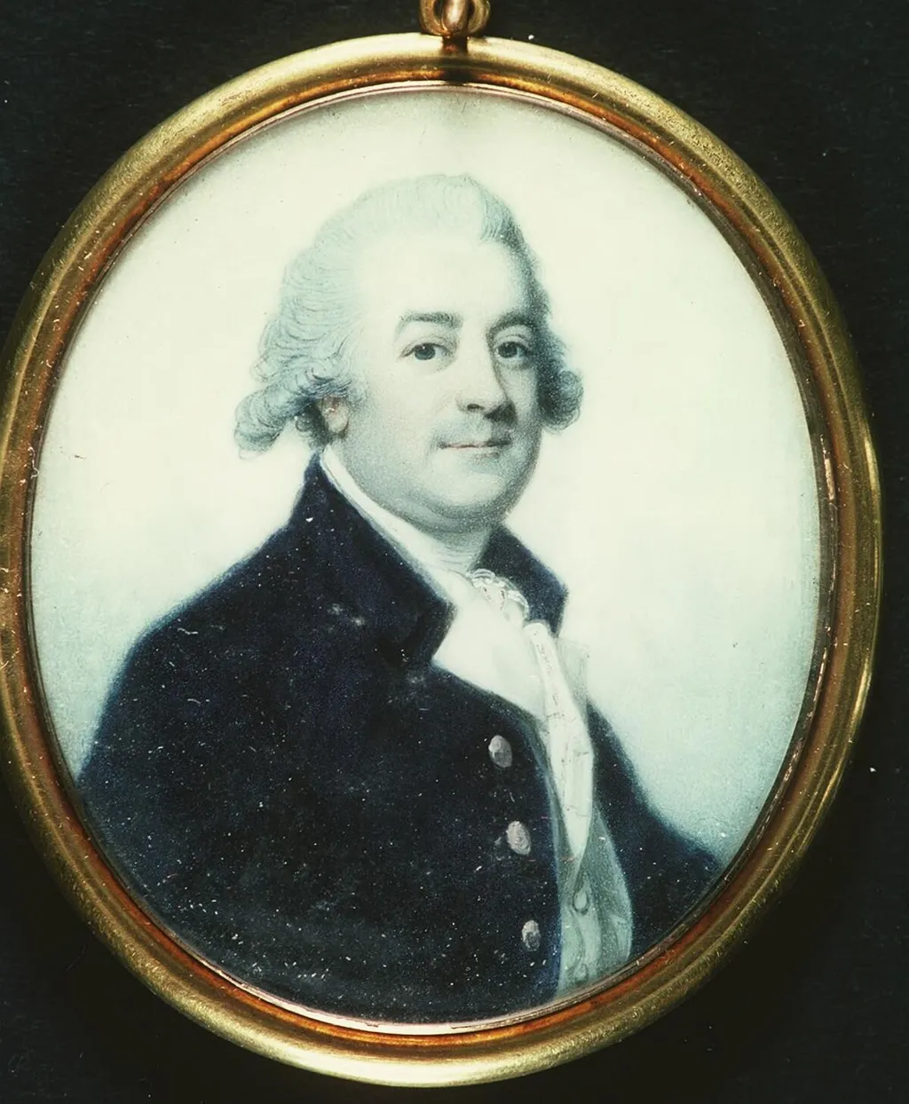 Portrait of a man, by Richard Crosse, oil, 1700