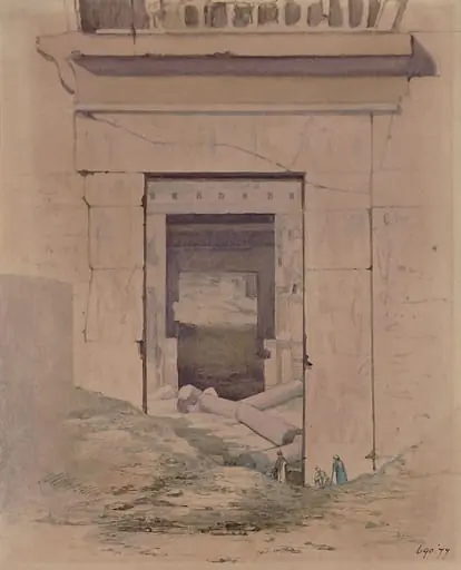 Entrance to an Egyptian tomb, by Richard Dadd