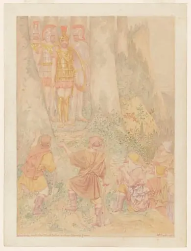 Leonidas with The Woodcutters, by Richard Dadd
