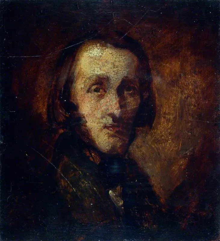Portrait of a Man, by Richard Dadd, unspecified, 1861