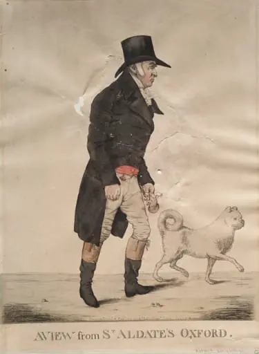 A View from St. Aldate's, Oxford, by Richard Dighton