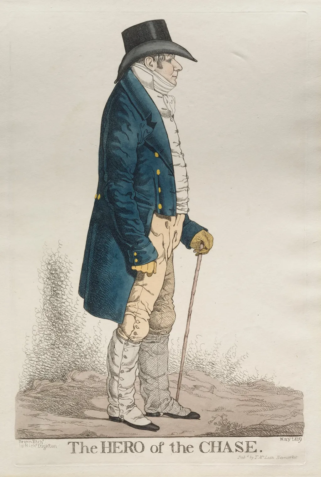 The Hero of the Chase, by Richard Dighton, 1819