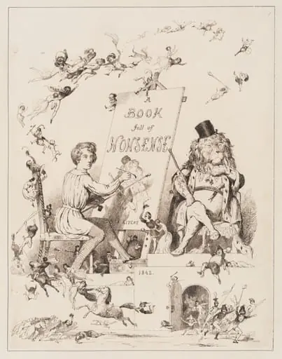 A Book full of Nonsense. By Dick Kitcat, by Richard Doyle