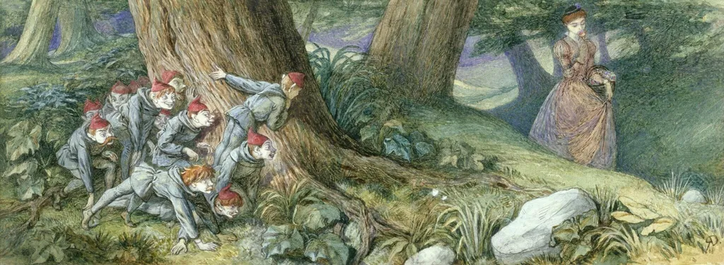 Untitled, by Richard Doyle, paint, 1840