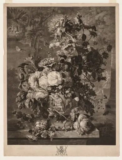 A Flower Piece, by Richard Earlom