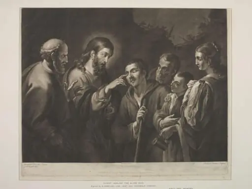 Christ Healing the Blind Man, by Richard Earlom