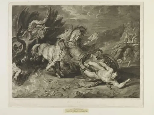 Death of Hippolytus, by Richard Earlom