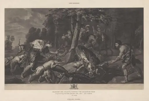 Meleager and Atalanta, by Richard Earlom