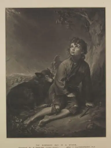 Shepherd boy in a storm, by Richard Earlom