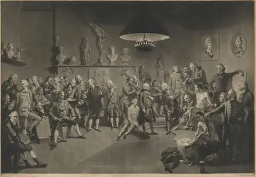 The Royal Academy of Arts, by Richard Earlom