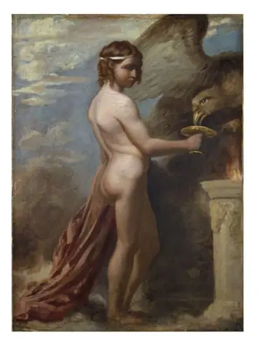 Ganymede Feeding the Eagle, by Richard Evans