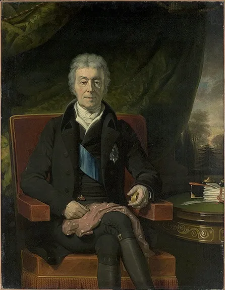 Portrait of Semion R. Vorontsov (1744-1832), by Richard Evans, oil, 1828