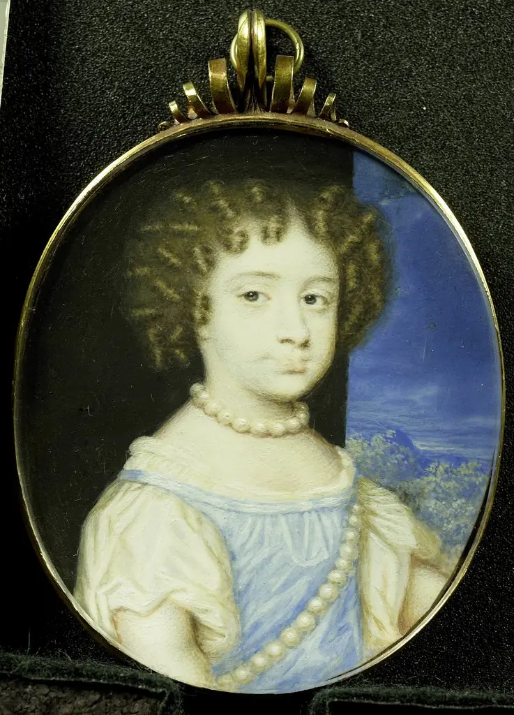 Portrait of Mary II Stuart (1662-1695), by Richard Gibson