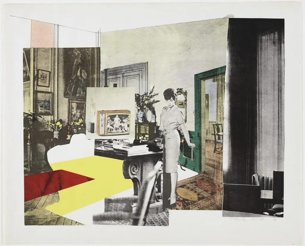 Untitled, by Richard Hamilton, ink, 1964