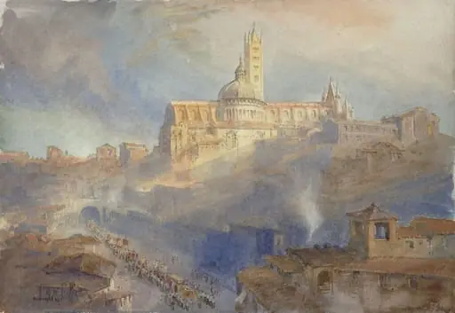 The Cathedral, Siena, by Richard Henry Wright