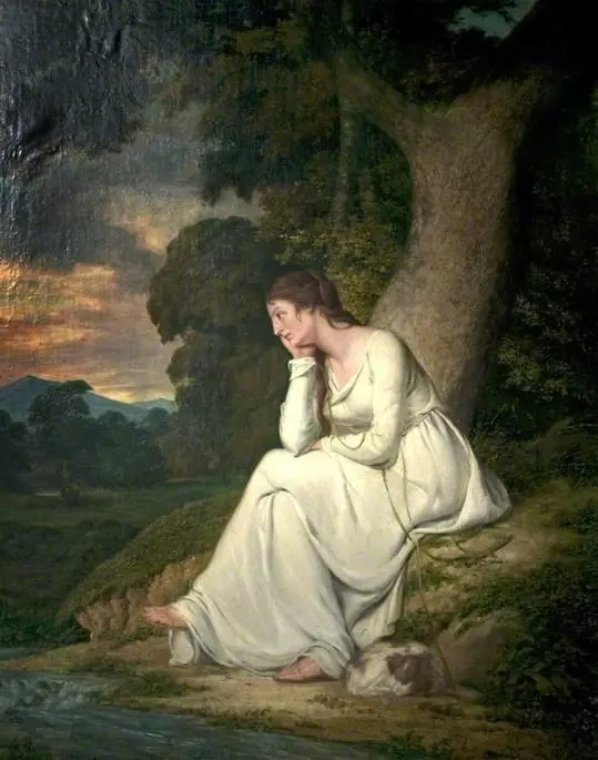 Maria and Her Dog 'Silvio', by Richard Hurleston