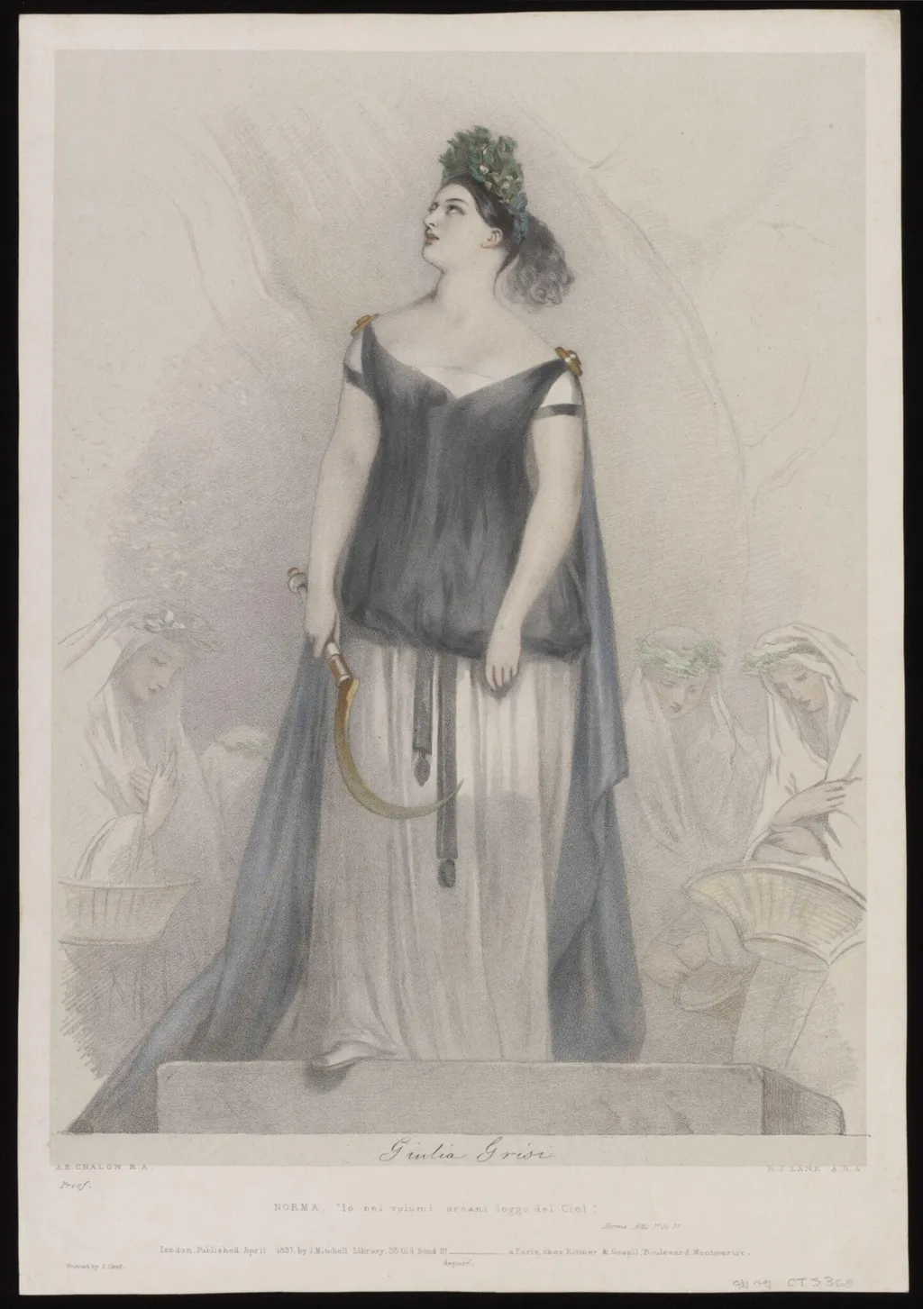 H Beard Print Collection, by Richard James A.R.A. Lane, 1837