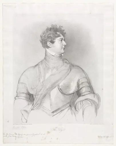 The King, George IV of Great Britain, by Richard James Lane