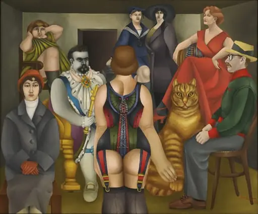 Untitled, by Richard Lindner