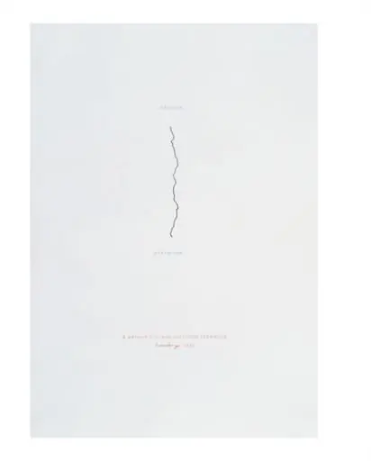 A six hour run from Dartmoor to Exmoor, by Richard Long