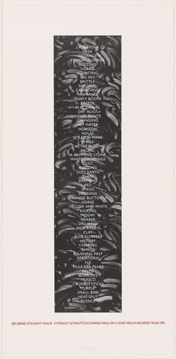 Untitled, by Richard Long