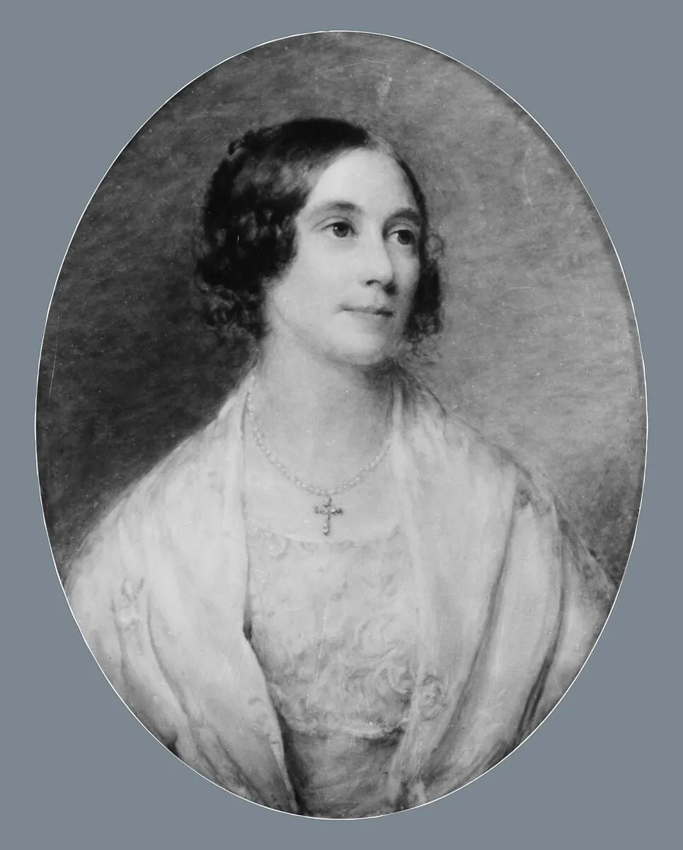 Mrs. George Henry Loring (Amalia Heredia), by Richard Morrell Staigg, watercolor, 1849