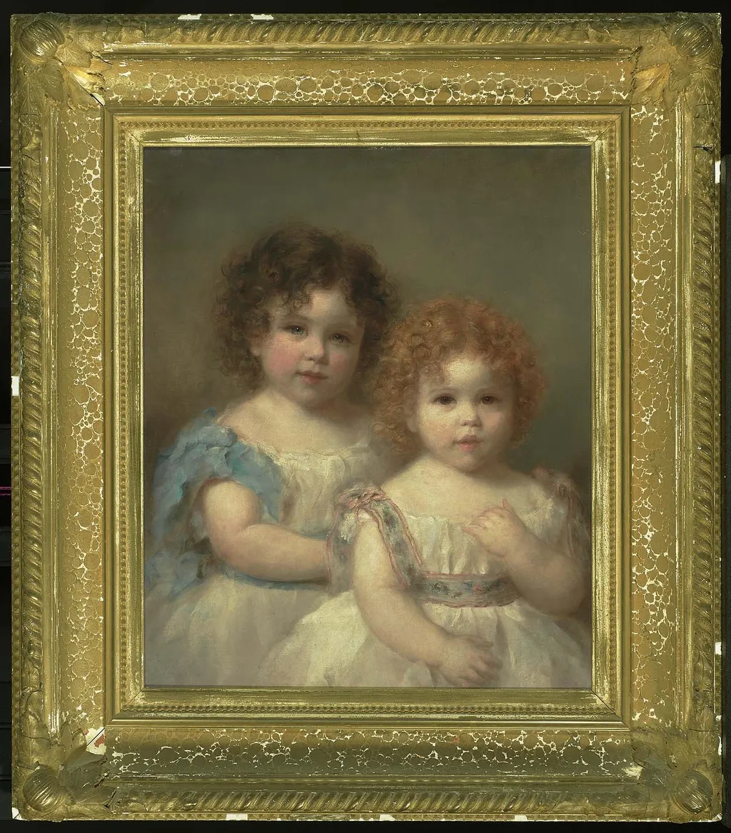 The Misses Case, by Richard Morrell Staigg, oil, 1864