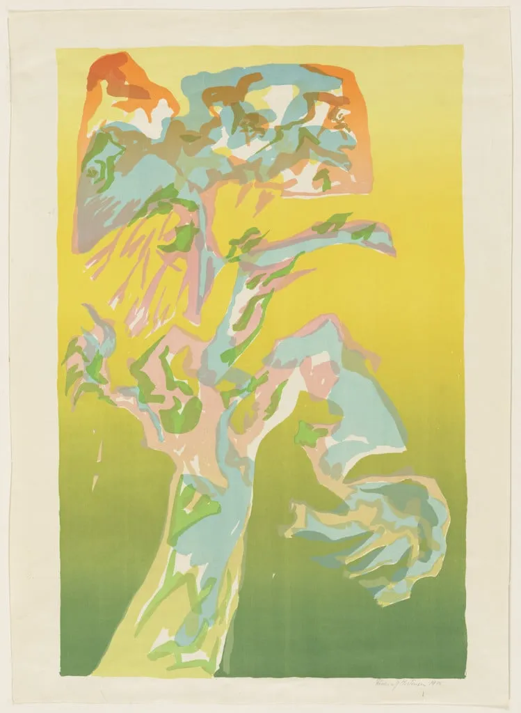 Untitled, by Richard Mortensen, ink, 1945