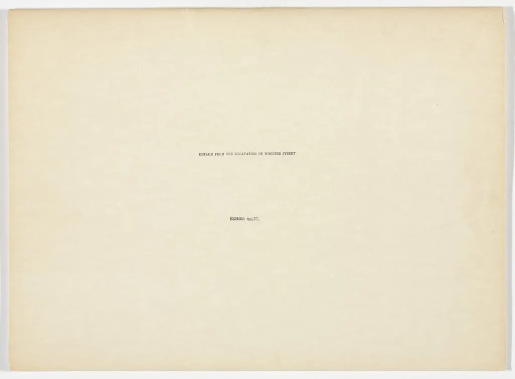Untitled, by Richard Nonas, ink, 1972