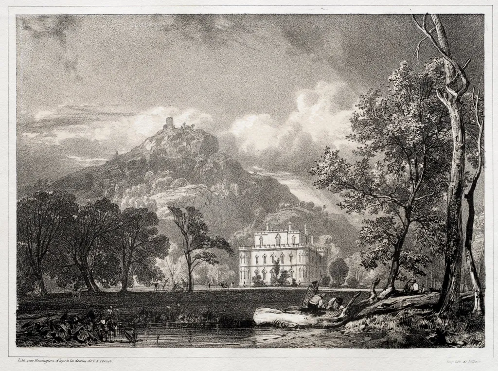 Argyle Castle, by Richard Parkes Bonington, 1826