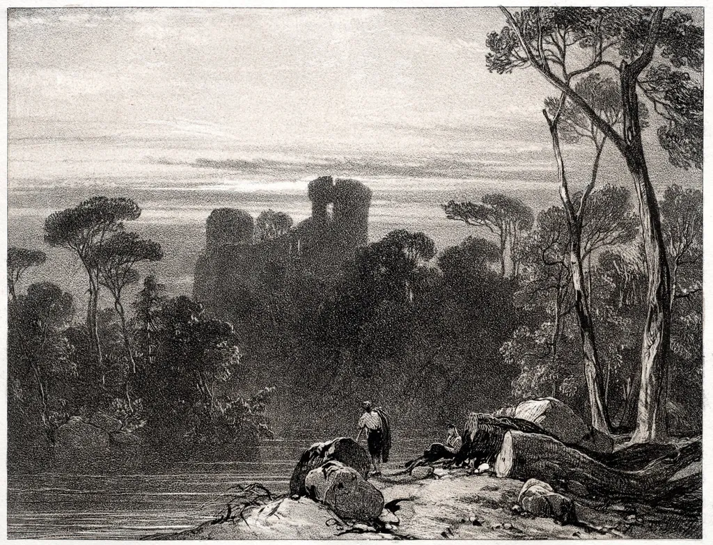 Bothwell Castle, by Richard Parkes Bonington, 1826