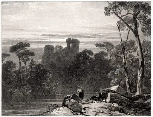 Bothwell Castle, by Richard Parkes Bonington