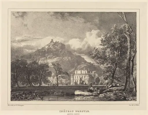 Chateau d'Argyle, by Richard Parkes Bonington