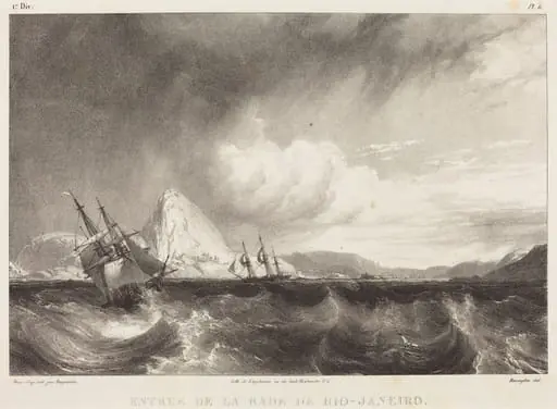 Entree de la rade de Rio-Janeiro, by Richard Parkes Bonington