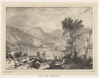 Lac de Killin, by Richard Parkes Bonington, 1826