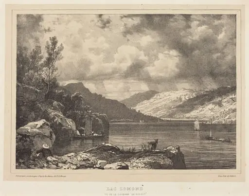 Lac Lomond, by Richard Parkes Bonington