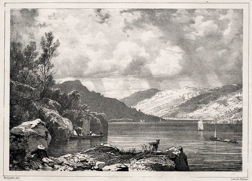 Loch Lomond, by Richard Parkes Bonington, 1826