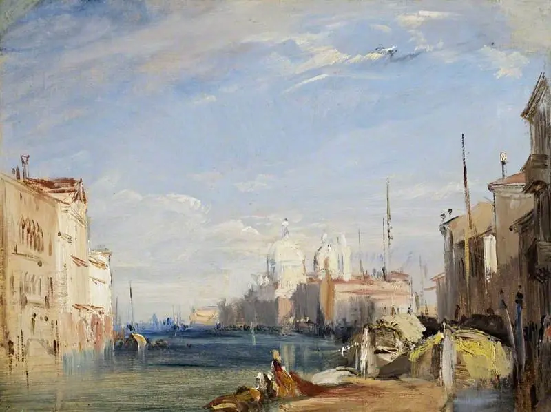 Venice: The Grand Canal, by Richard Parkes Bonington