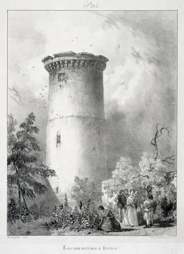 Voyages pittoresques et romantiques dans l'ancienne France,  Normandie:  Tour aux archives à Vernon
