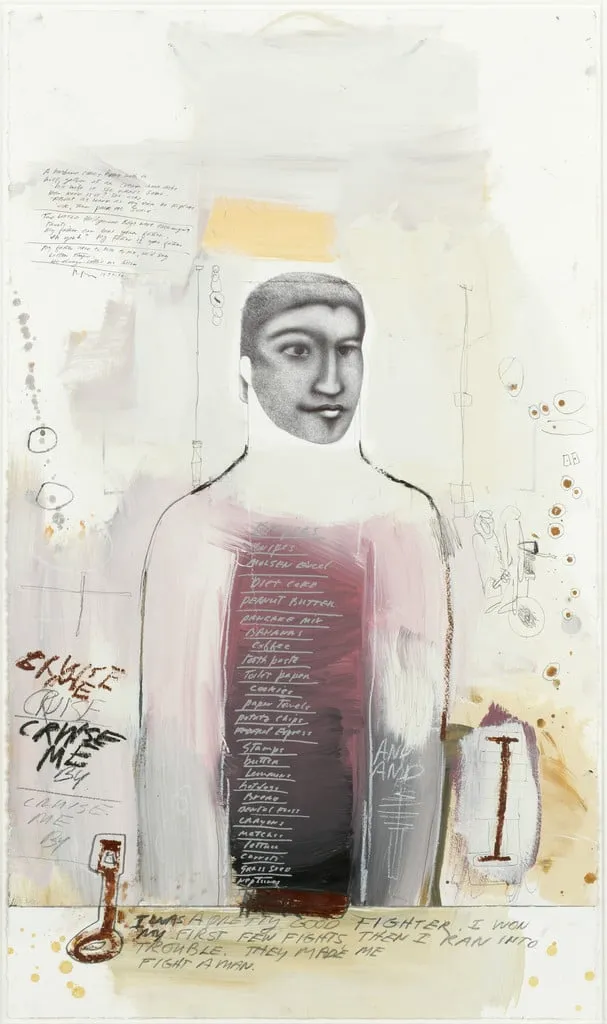 Untitled, by Richard Prince, crayon, 1998