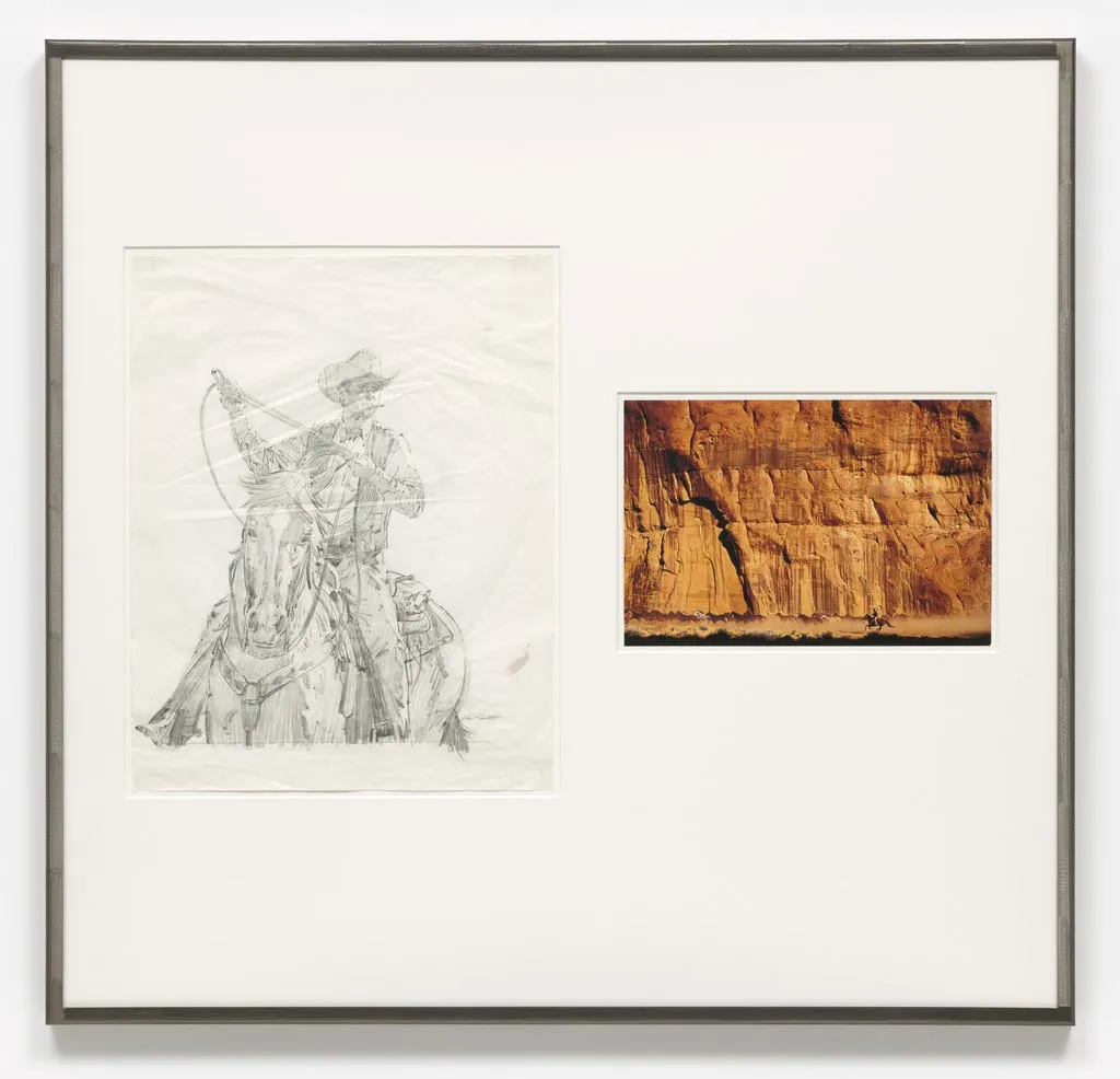 Untitled, by Richard Prince, graphite, 2006