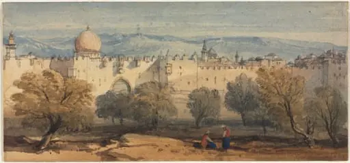 St. Stephen's Gate, Jerusalem, by Richard Principal Leitch