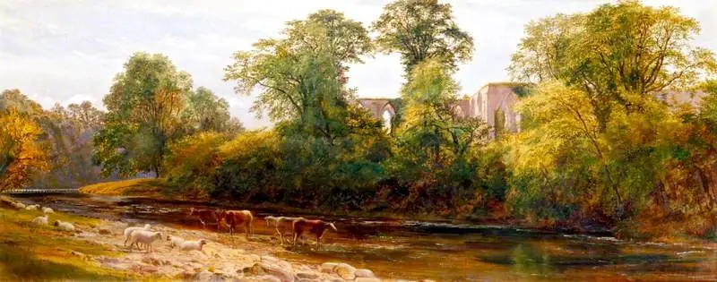 Bolton Abbey, Morning, by Richard Redgrave