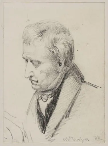 Portrait of J. M. W. Turner, by Richard Redgrave