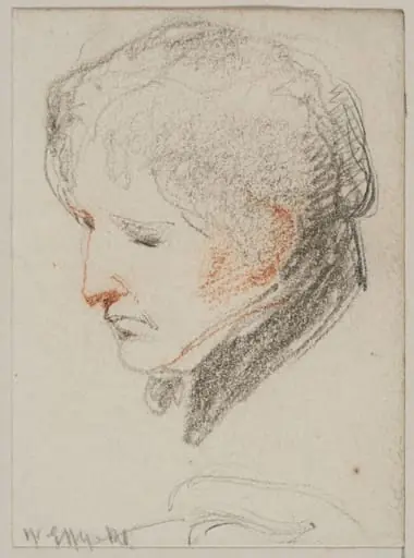 Portrait of William Etty, by Richard Redgrave