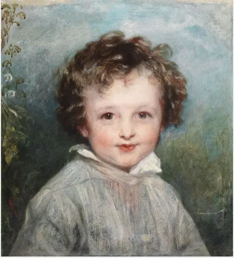 A Smiling Child, by Richard Rothwell