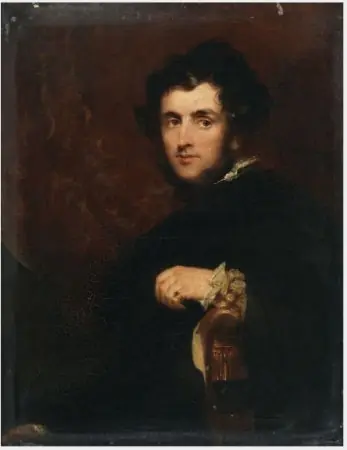 Portrait of Matthew Kendrick (c.1797-1874), Marine Painter, by Richard Rothwell