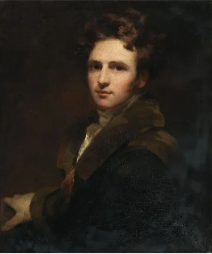 Self-Portrait, by Richard Rothwell, oil, 1844