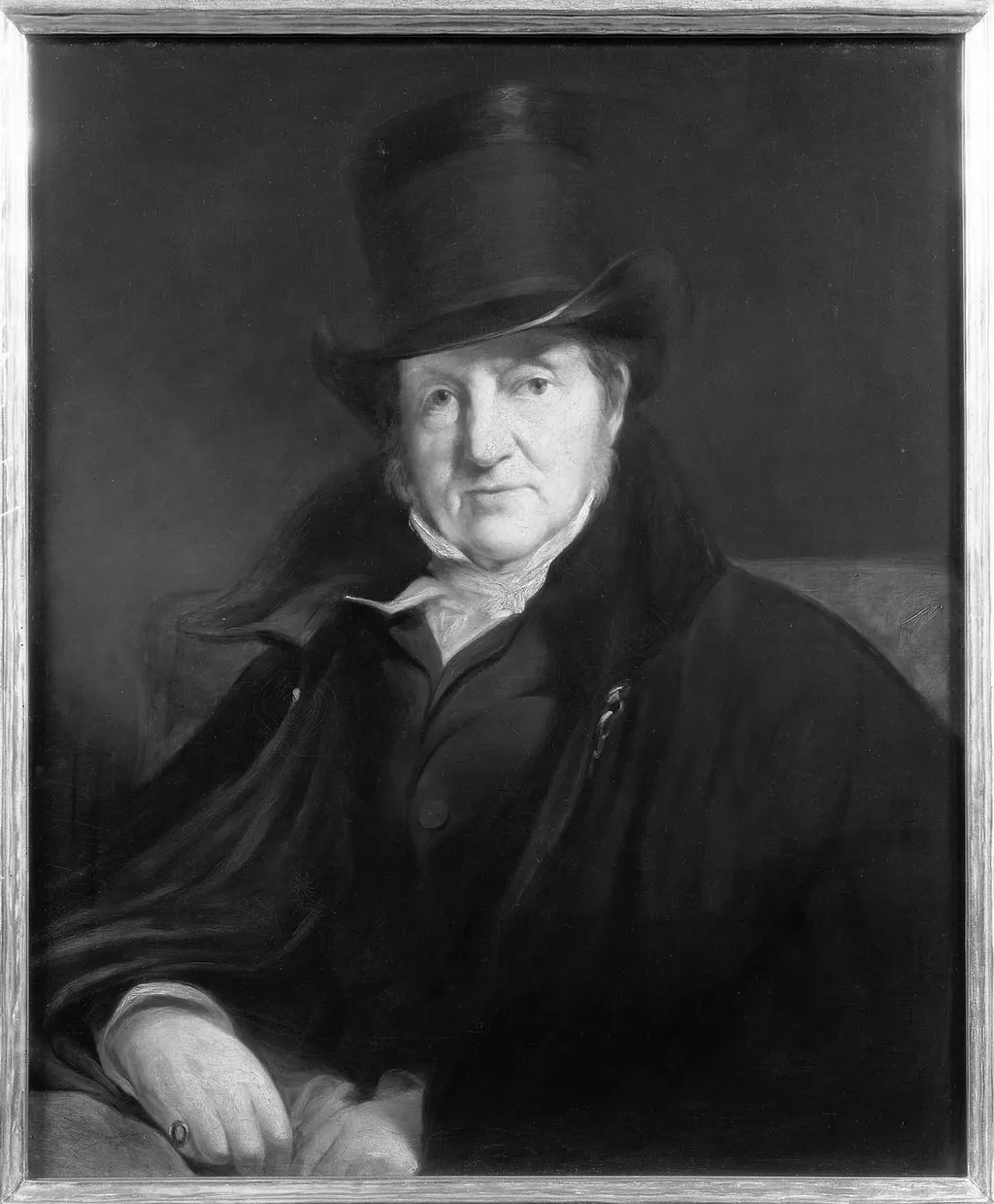 Sir William Beechey, by Richard Rothwell, oil, 1844