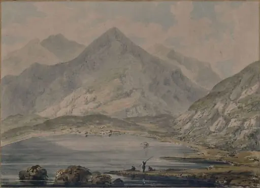 View of Snowdon, by Richard Salvey Booth